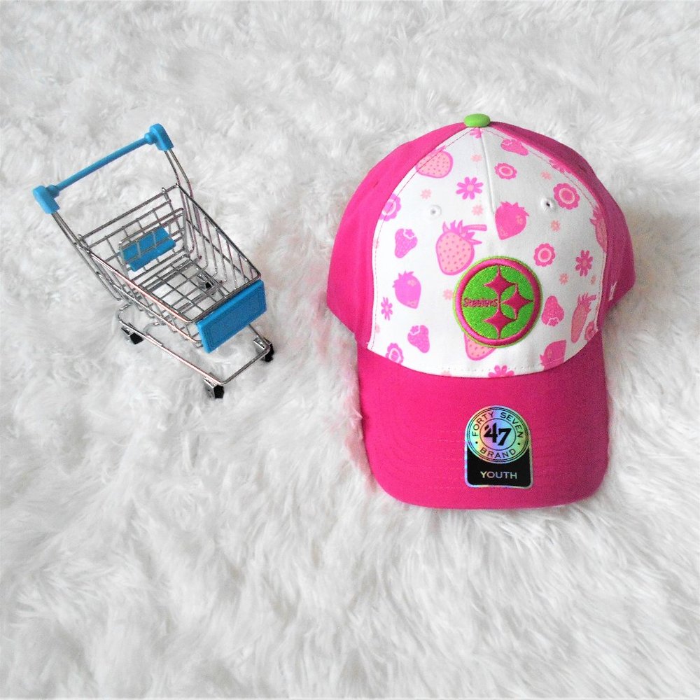 Strawberry Smoothie NFL Cap Pittsburgh Steelers